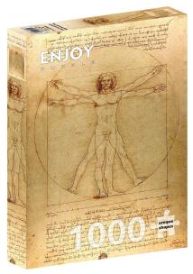 Puzzle 1000 Człowiek witruwiański.... Wydawca: G3. Multiszop.pl Opakowanie Puzzle 1000 Człowiek witruwiański...