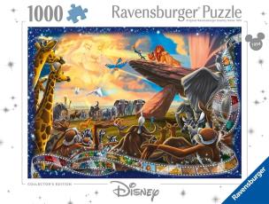 Puzzle 1000 Disney Classics Król Lew. Wydawca: Ravensburger. Multiszop.pl Opakowanie Puzzle 1000 Disney Classics Król Lew