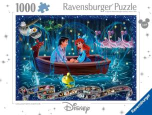 Puzzle 1000 Disney Classics Mała Syrenka. Wydawca: Ravensburger. Multiszop.pl Opakowanie Puzzle 1000 Disney Classics Mała Syrenka