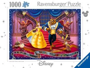 Puzzle 1000 Disney Classics Piękna i Bestia. Wydawca: Ravensburger. Multiszop.pl Opakowanie Puzzle 1000 Disney Classics Piękna i Bestia