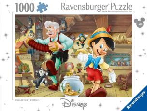 Puzzle 1000 Disney Classics Pinokio. Wydawca: Ravensburger. Multiszop.pl Opakowanie Puzzle 1000 Disney Classics Pinokio