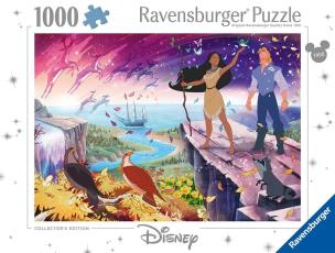Puzzle 1000 Disney Classics Pocahontas. Wydawca: Ravensburger. Multiszop.pl Opakowanie Puzzle 1000 Disney Classics Pocahontas