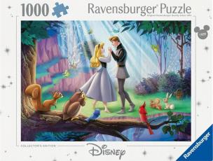 Puzzle 1000 Disney Classics Śpiąca Królewna. Wydawca: Ravensburger. Multiszop.pl Opakowanie Puzzle 1000 Disney Classics Śpiąca Królewna