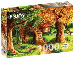 Opakowanie Puzzle 1000 Domek na drzewie