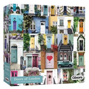 Puzzle 1000 Drzwi Londynu. Wydawca: G3. Multiszop.pl Opakowanie Puzzle 1000 Drzwi Londynu