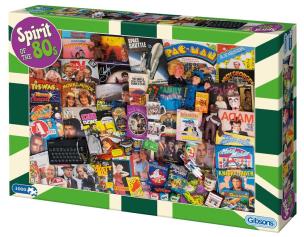Puzzle 1000 Duch lat 80-tych. Wydawca: G3. Multiszop.pl Opakowanie Puzzle 1000 Duch lat 80-tych
