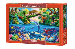 Puzzle 1000 Dzika natura C-104888. Wydawca: CASTOR. Multiszop.pl Opakowanie Puzzle 1000 Dzika natura C-104888