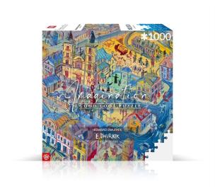 Puzzle 1000 Edward Dwurnik Radzymin. Wydawca: GOOD LOOT. Multiszop.pl Opakowanie Puzzle 1000 Edward Dwurnik Radzymin