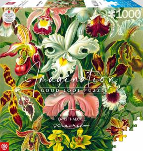 Puzzle 1000 Ernst Haeckel Orchidea / Orchid. Wydawca: GOOD LOOT. Multiszop.pl Opakowanie Puzzle 1000 Ernst Haeckel Orchidea / Orchid
