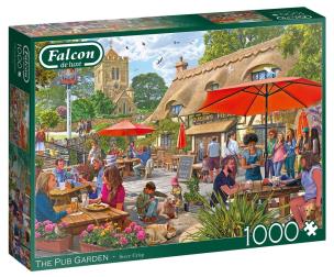 Opakowanie Puzzle 1000 Falcon Ogródek piwny G3
