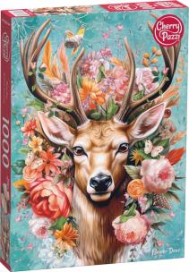 Opakowanie Puzzle 1000 Flower Deer 30752