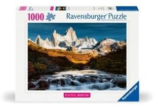 Puzzle 1000 Góry Tęczowe. Wydawca: Ravensburger. Multiszop.pl Opakowanie Puzzle 1000 Góry Tęczowe