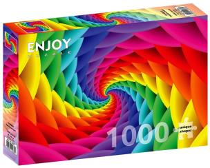Puzzle 1000 Gradientowy kolorowy wir. Wydawca: G3. Multiszop.pl Opakowanie Puzzle 1000 Gradientowy kolorowy wir