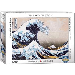 Opakowanie Puzzle 1000 Great Wave of Kanagawa 6000-1545