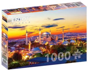 Puzzle 1000 Hagia Sophia/Stambuł/Turcja. Wydawca: G3. Multiszop.pl Opakowanie Puzzle 1000 Hagia Sophia/Stambuł/Turcja
