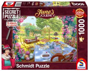 Puzzle 1000 Herbatka w ogrodzie G3. Wydawca: G3. Multiszop.pl Opakowanie Puzzle 1000 Herbatka w ogrodzie G3