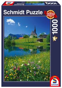 Puzzle 1000 Inzell, Bawaria, Niemcy. Wydawca: G3. Multiszop.pl Opakowanie Puzzle 1000 Inzell, Bawaria, Niemcy