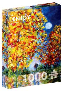 Puzzle 1000 Jesienny księżyc. Wydawca: G3. Multiszop.pl Opakowanie Puzzle 1000 Jesienny księżyc