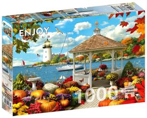 Puzzle 1000 Jesienny splendor. Wydawca: G3. Multiszop.pl Opakowanie Puzzle 1000 Jesienny splendor