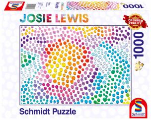 Puzzle 1000 Josie Lewis, Kolorowe bańki mydlane. Wydawca: G3. Multiszop.pl Opakowanie Puzzle 1000 Josie Lewis, Kolorowe bańki mydlane