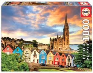 Puzzle 1000 Katedra św. Kolmana, Cobh, Irlan G3. Wydawca: Educa. Multiszop.pl Opakowanie Puzzle 1000 Katedra św. Kolmana, Cobh, Irlan G3