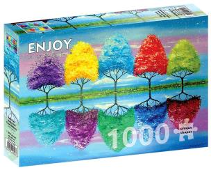 Puzzle 1000 Każde drzewo ma swoją historię. Wydawca: G3. Multiszop.pl Opakowanie Puzzle 1000 Każde drzewo ma swoją historię
