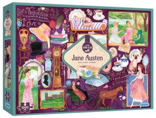 Puzzle 1000 Klub Książki: Jane Austen. Wydawca: G3. Multiszop.pl Opakowanie Puzzle 1000 Klub Książki: Jane Austen