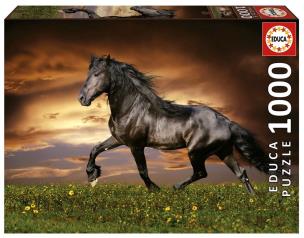 Puzzle 1000 Kłusujący koń. Wydawca: Educa. Multiszop.pl Opakowanie Puzzle 1000 Kłusujący koń