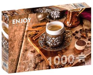 Puzzle 1000 Kocham kawę. Wydawca: G3. Multiszop.pl Opakowanie Puzzle 1000 Kocham kawę