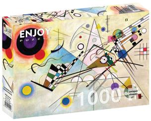 Puzzle 1000 Kompozycja VIII, Wassily Kandinsky. Wydawca: G3. Multiszop.pl Opakowanie Puzzle 1000 Kompozycja VIII, Wassily Kandinsky