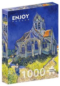 Puzzle 1000 Kościół w Auvers, Vincent van Gogh. Wydawca: G3. Multiszop.pl Opakowanie Puzzle 1000 Kościół w Auvers, Vincent van Gogh
