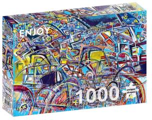 Puzzle 1000 Krzywa napięcia. Wydawca: G3. Multiszop.pl Opakowanie Puzzle 1000 Krzywa napięcia