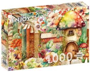 Opakowanie Puzzle 1000 Książki w krainie czarów
