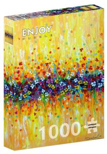 Puzzle 1000 Kwiatowa abstrakcja. Wydawca: G3. Multiszop.pl Opakowanie Puzzle 1000 Kwiatowa abstrakcja