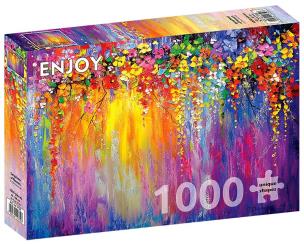 Puzzle 1000 Kwiatowa symfonia. Wydawca: G3. Multiszop.pl Opakowanie Puzzle 1000 Kwiatowa symfonia
