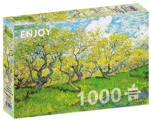 Puzzle 1000 Kwitnący sad, Vincent van Gogh. Wydawca: G3. Multiszop.pl Opakowanie Puzzle 1000 Kwitnący sad, Vincent van Gogh