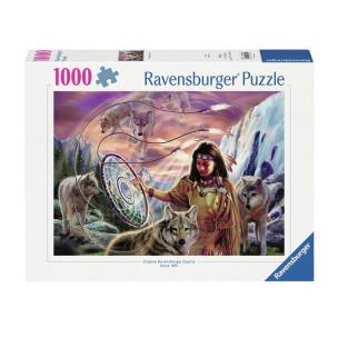 Puzzle 1000 Łapacz chmur. Wydawca: Ravensburger. Multiszop.pl Opakowanie Puzzle 1000 Łapacz chmur