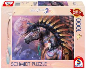 Puzzle 1000 Laurie Prindle Szaman. Wydawca: Schmidt. Multiszop.pl Opakowanie Puzzle 1000 Laurie Prindle Szaman