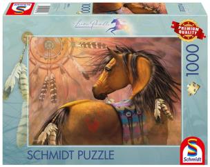 Puzzle 1000 Laurie Prindle Złota Kiowa. Wydawca: Schmidt. Multiszop.pl Opakowanie Puzzle 1000 Laurie Prindle Złota Kiowa