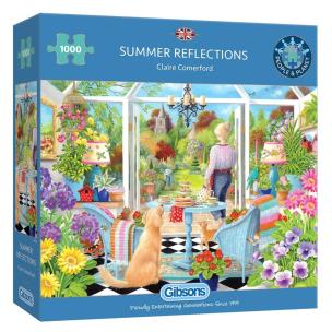 Puzzle 1000 Letnie refleksje. Wydawca: G3. Multiszop.pl Opakowanie Puzzle 1000 Letnie refleksje