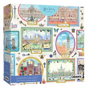Puzzle 1000 Londyńska galeria sławnych miejsc. Wydawca: G3. Multiszop.pl Opakowanie Puzzle 1000 Londyńska galeria sławnych miejsc