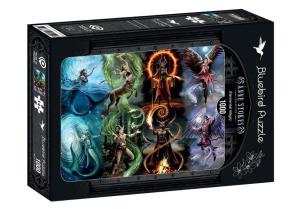 Opakowanie Puzzle 1000 Magia, Anne Stokes
