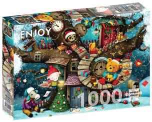 Puzzle 1000 Magia świąt. Wydawca: G3. Multiszop.pl Opakowanie Puzzle 1000 Magia świąt