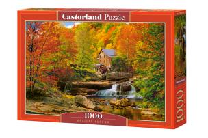 Puzzle 1000 Magiczna jesień C-104918. Wydawca: CASTOR. Multiszop.pl Opakowanie Puzzle 1000 Magiczna jesień C-104918