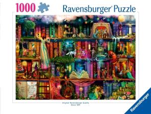 Puzzle 1000 Magiczna opowieść. Wydawca: Ravensburger. Multiszop.pl Opakowanie Puzzle 1000 Magiczna opowieść