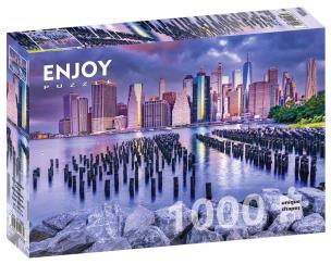 Puzzle 1000 Manhattan/Nowy Jork/USA. Wydawca: G3. Multiszop.pl Opakowanie Puzzle 1000 Manhattan/Nowy Jork/USA