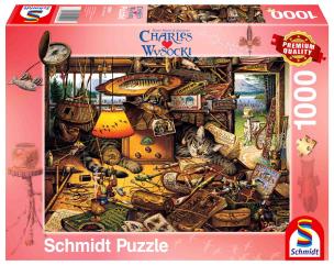 Puzzle 1000 Max - Wędkarz G3. Wydawca: G3. Multiszop.pl Opakowanie Puzzle 1000 Max - Wędkarz G3
