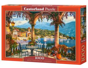 Puzzle 1000 Mediterranean Veranda C-105120-2. Wydawca: CASTOR. Multiszop.pl Opakowanie Puzzle 1000 Mediterranean Veranda C-105120-2
