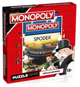 Puzzle 1000 Monopoly. Katowice - Spodek. Wydawca: Winning Moves. Multiszop.pl Opakowanie Puzzle 1000 Monopoly. Katowice - Spodek