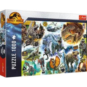 Opakowanie Puzzle 1000 Na tropie dinozaurów  Jurassic World 10727